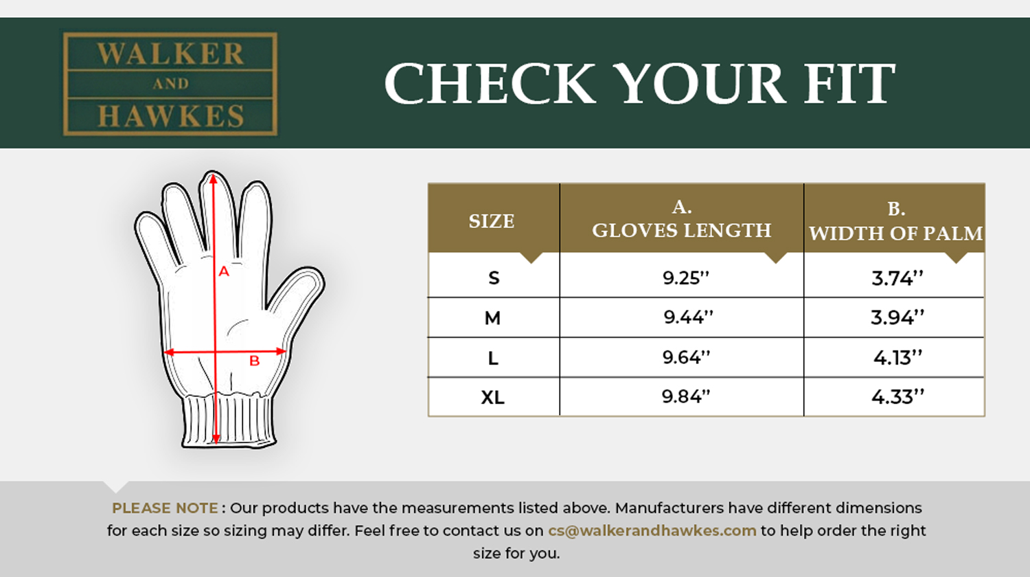 Size Guide