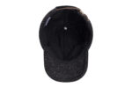 100percent Kerry Irish Tweed Baseball Cap - Charcoal CH23-01 - One Size - 3